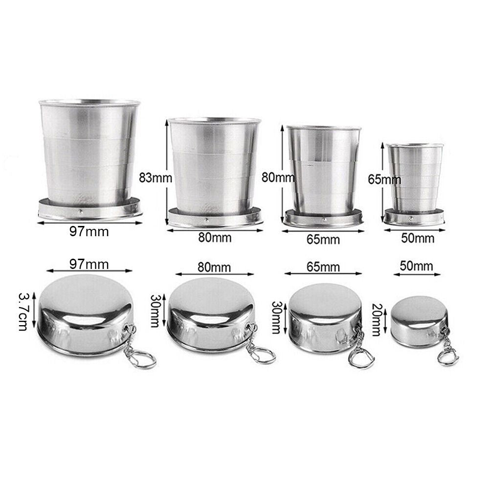 Stainless Steel Folding Cup