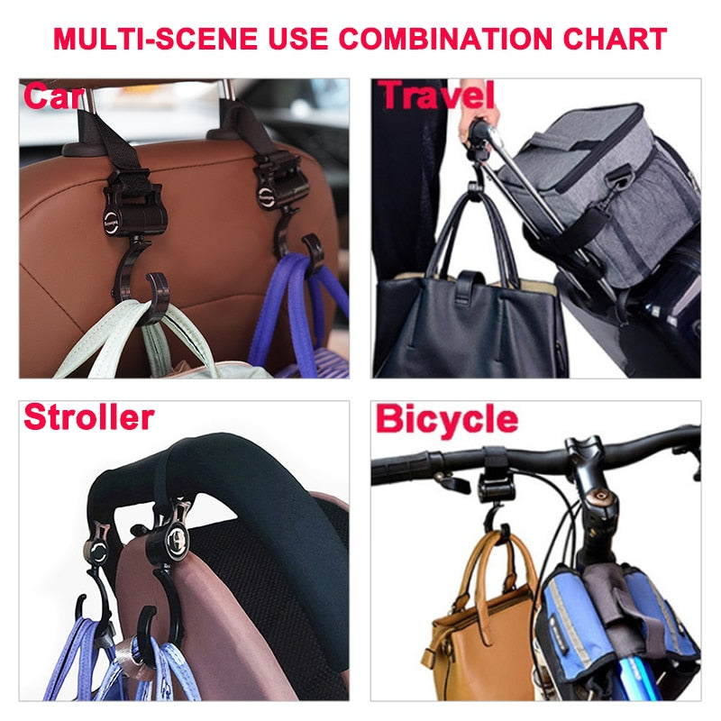 Baby Bag Stroller Hooks