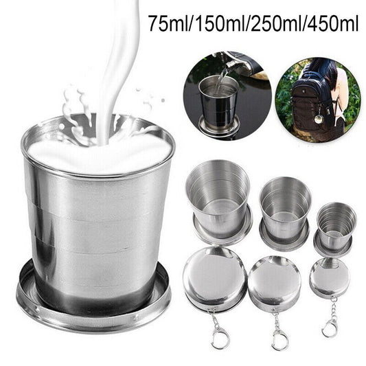 Stainless Steel Folding Cup